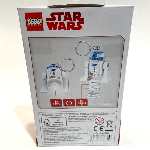 LEGO Star Wars R2-D2 LEDLITE Key Light - Picture 4 of 5